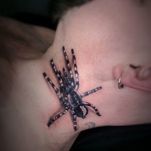Tetování ve stylu realistic. Motiv zvířata. Malá kérka. Tetovala Věra Zdrahal.